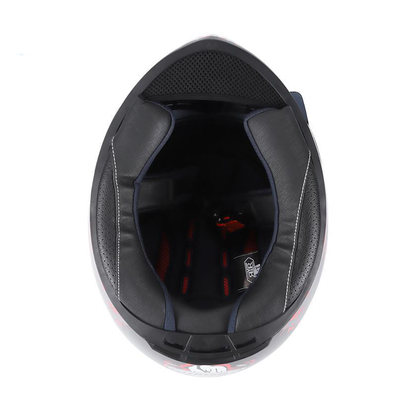خوذة دراجة نارية للجنسين معتمد - مراجعة Full Face Motorcycle Helmet With Bluetooth وسعره