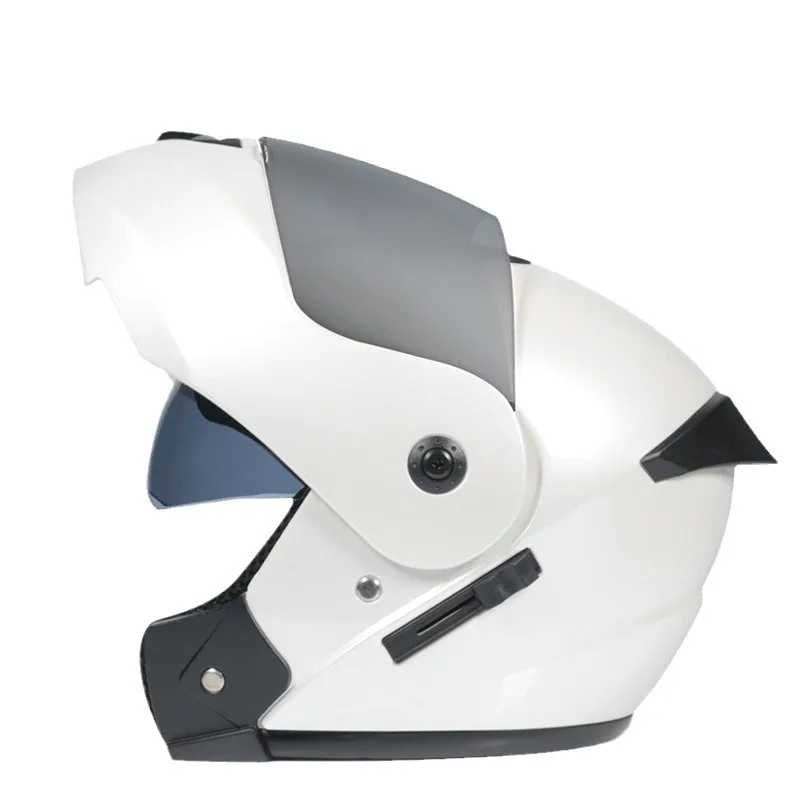 Orz901 عدسة مزدوجة كامل الوجه  - مراجعة Dual Visor Motorcycle Racing Helmet وسعره
