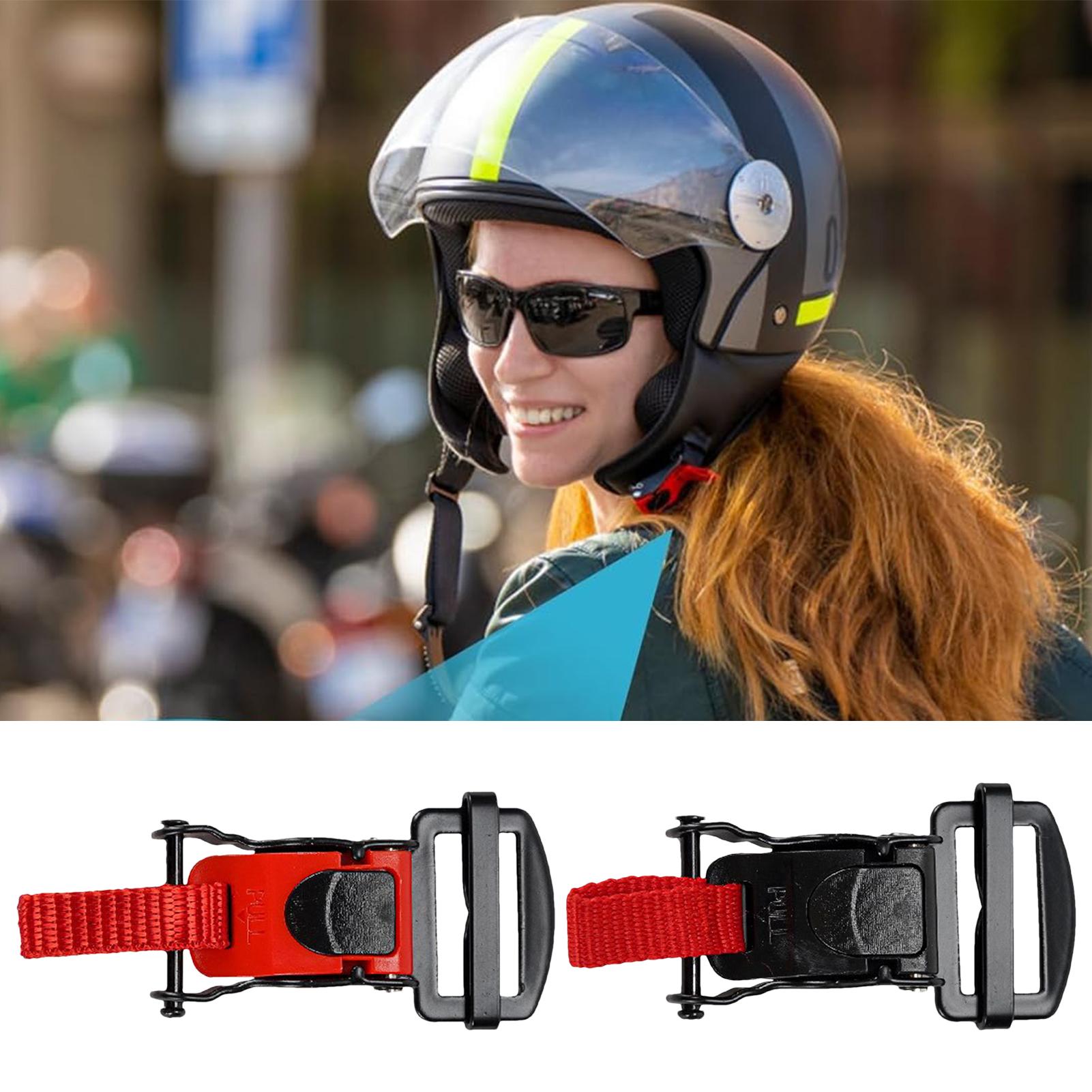 خوذات الدراجات النارية، مشبك س - مراجعة Quick Release Buckle Motorcycle Helmet وسعره