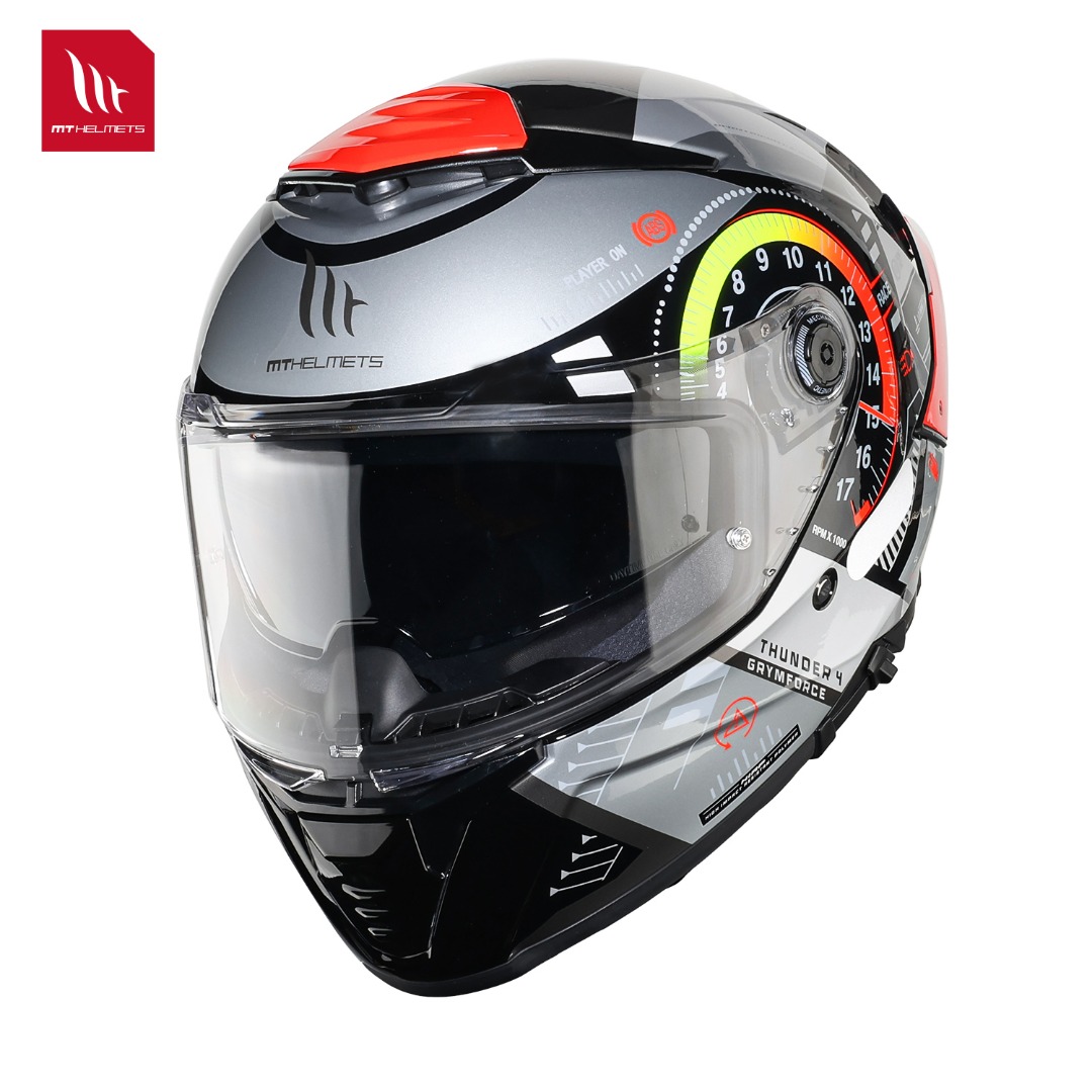 خوذات دراجات نارية ثاندر 4 إس  - مراجعة Dual Visor Motorcycle Racing Helmet وسعره