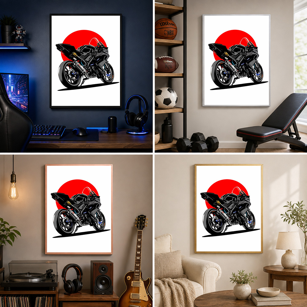 ملصق معدني من الألومنيوم بإطار - مراجعة Riding Gear وسعره